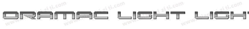 Oramac Light Light字体转换